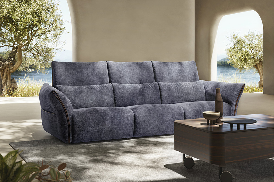 canapea natuzzi italia homeitaly model wellbe 0000 0126251 Wellbe blue